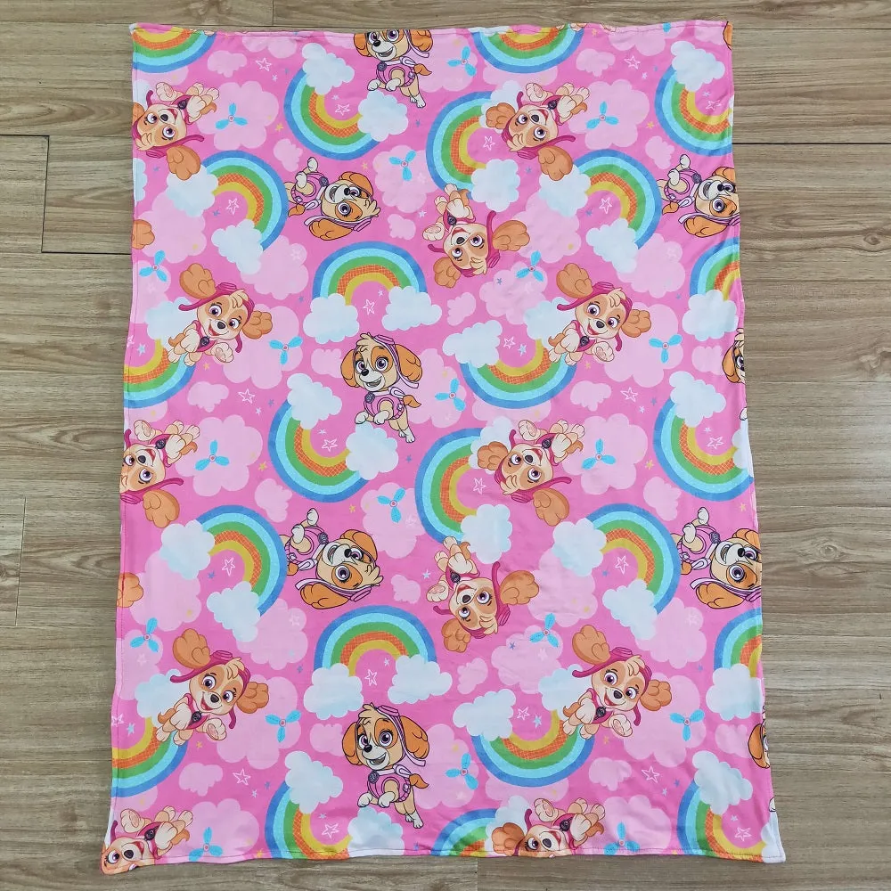 Boutique Baby Girls Blankets 29*43 inches Fashion Infant Baby Blankets For Girls 6 C8-30