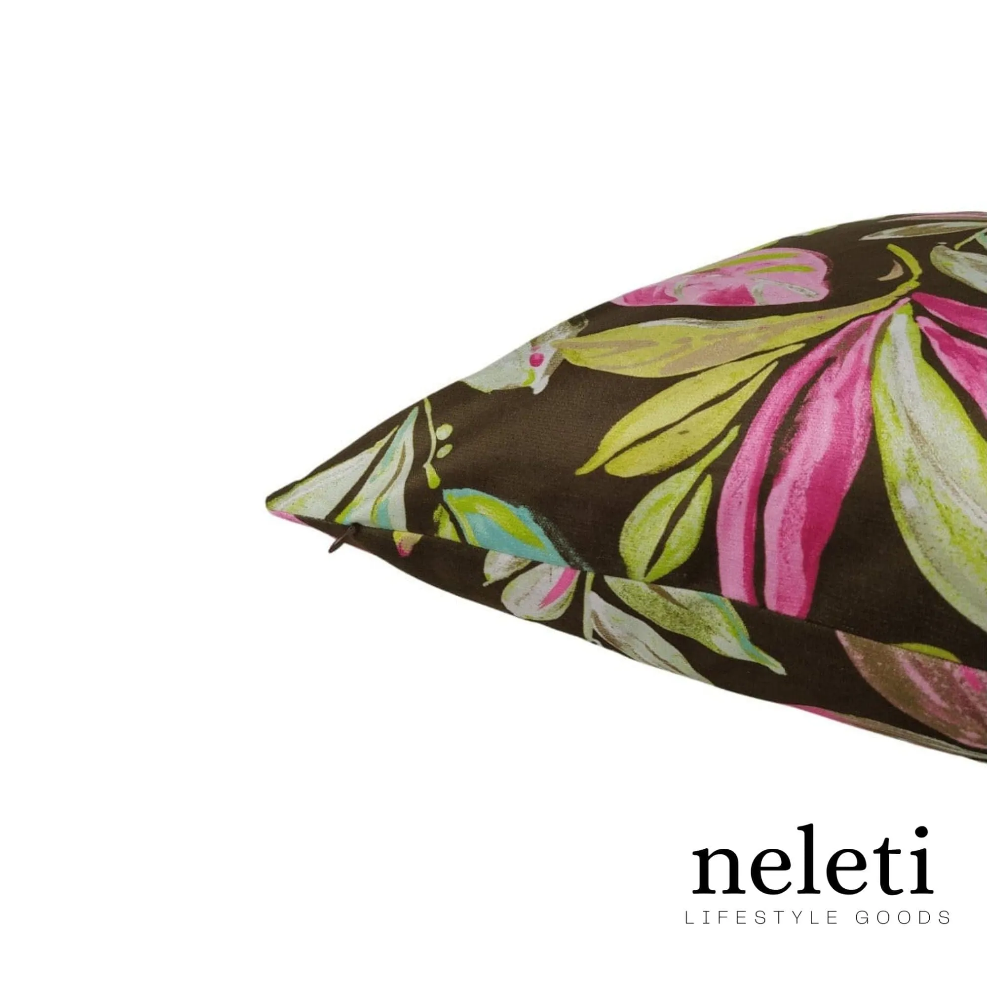 Brown Pillow Covers with Fall Leaves at Neleti.com