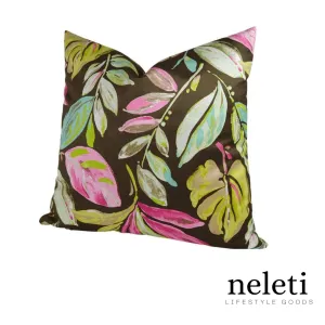 Brown Pillow Covers with Fall Leaves at Neleti.com