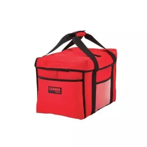 Cambro GBD151212521 15" x 12" x 12" Insulated Red Loading GoBag