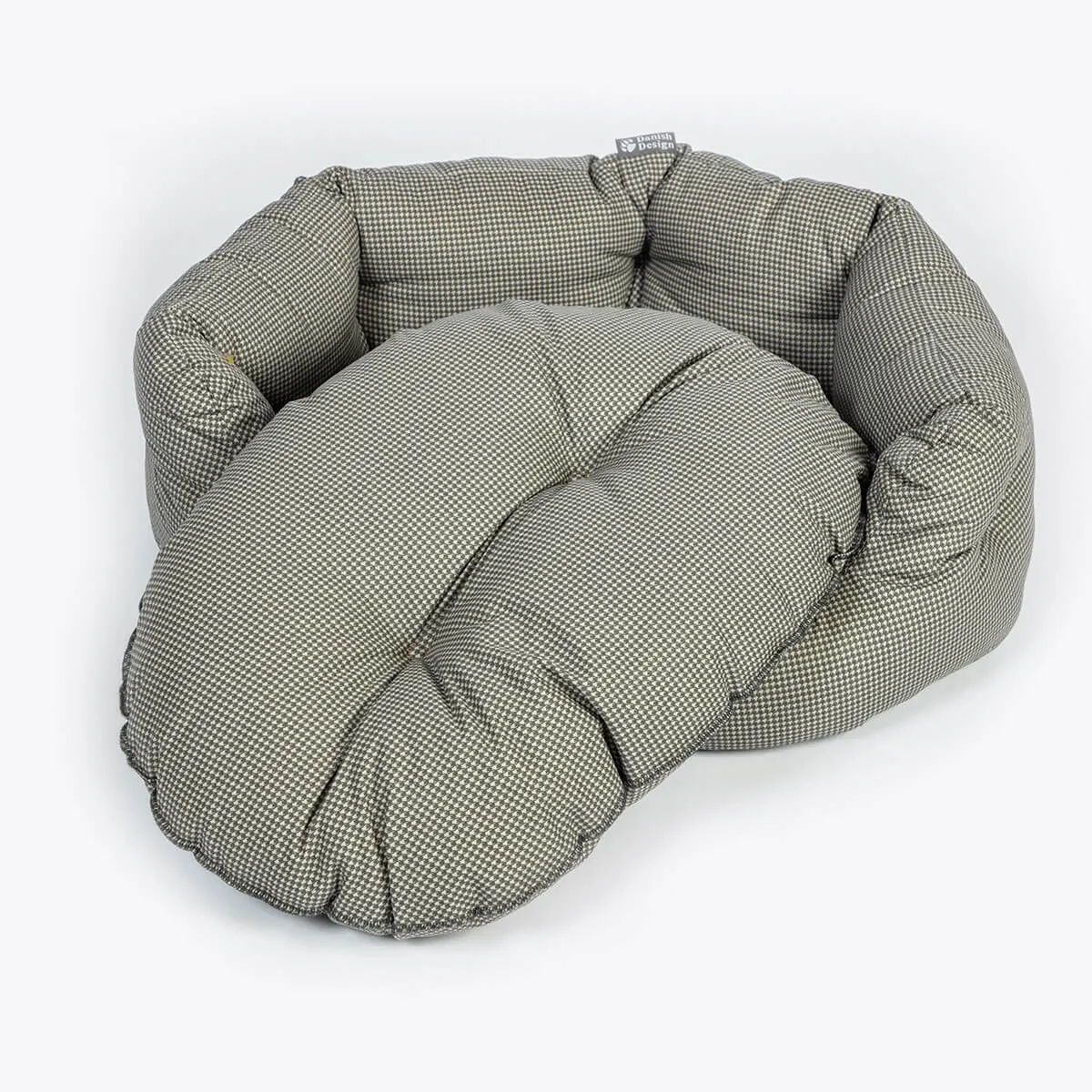 Danish Design Vintage Dogstooth Deluxe Slumber Dog Bed