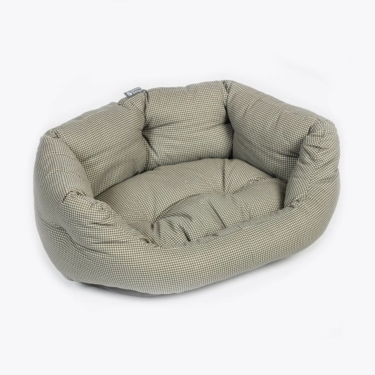 Danish Design Vintage Dogstooth Deluxe Slumber Dog Bed