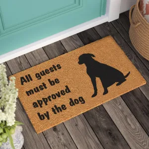 Dog Doormat, Housewarming Gift, Personalized Custom Doormat, New Home Gift, Welcome Door Mat, Personalized Gift