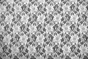 FL: Flower Chain White Lace_SOLD OUT