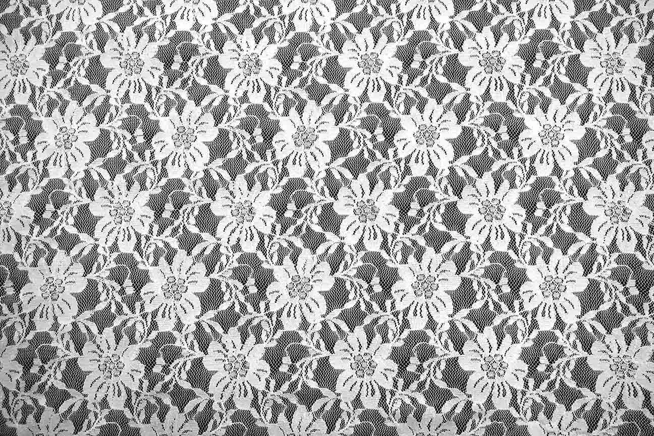 FL: Flower Chain White Lace_SOLD OUT