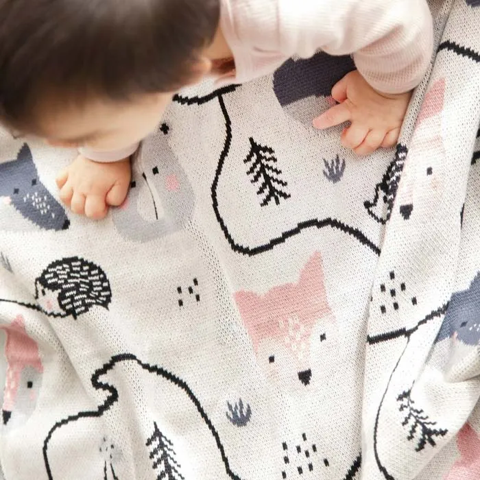 Forest Walk Baby Blanket