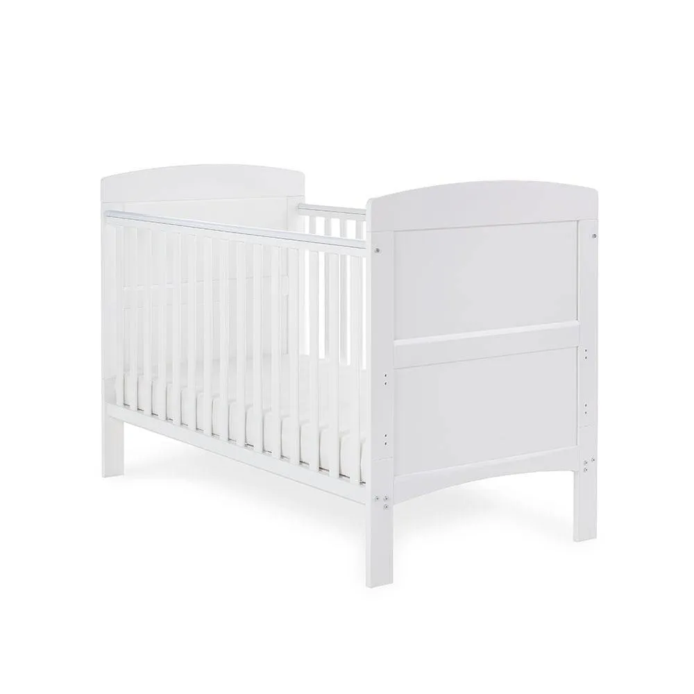 Grace 3 Piece Nursery Furniture Set - White