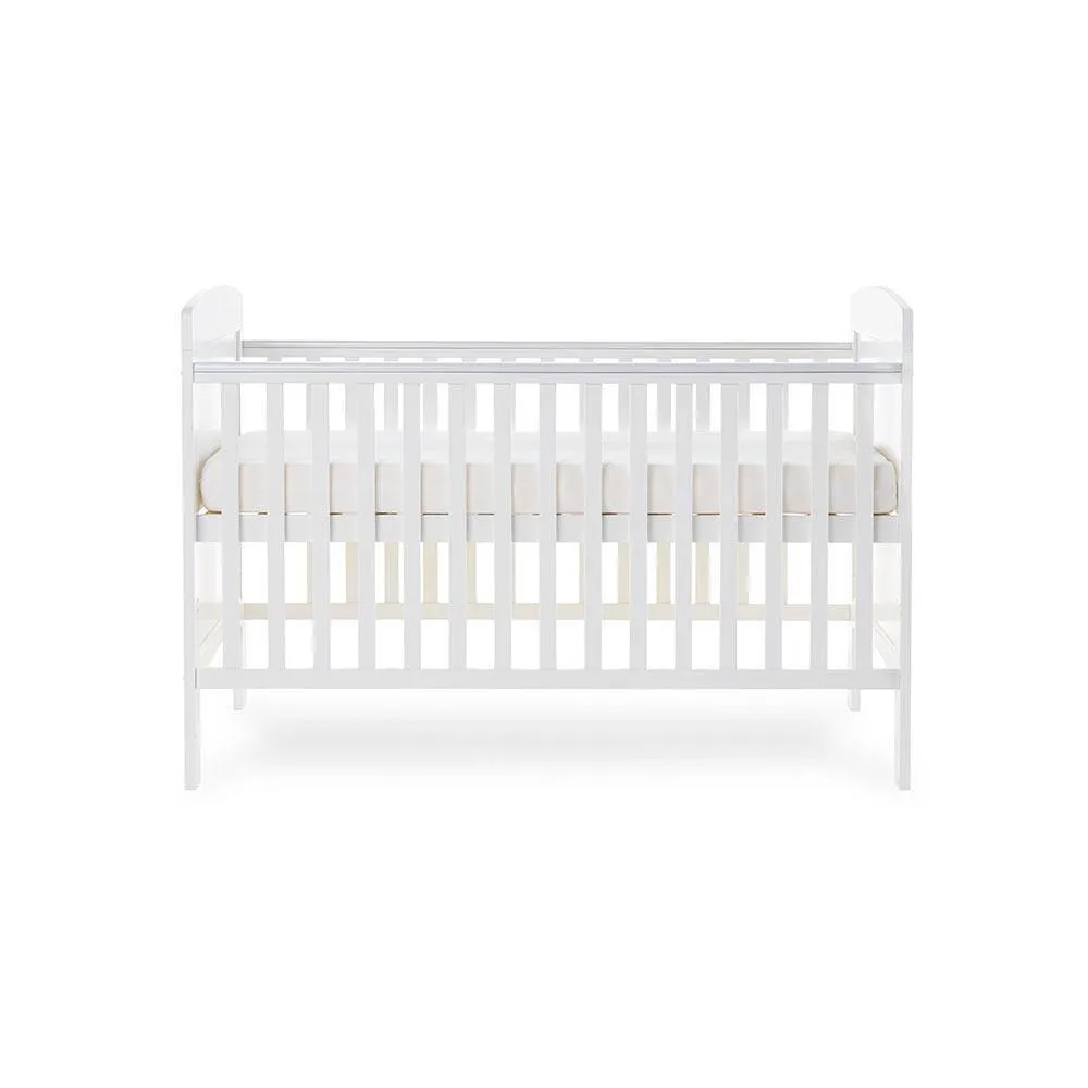 Grace 3 Piece Nursery Furniture Set - White