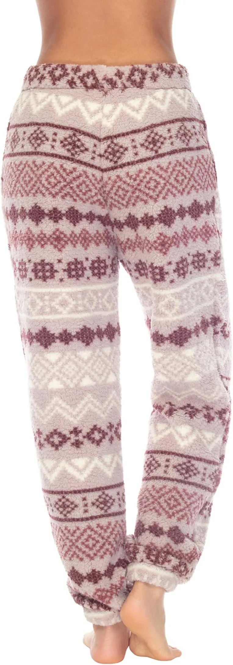Honeydew Intimates Sherpa Cozy Night Fleece Pants in Beloved Geo