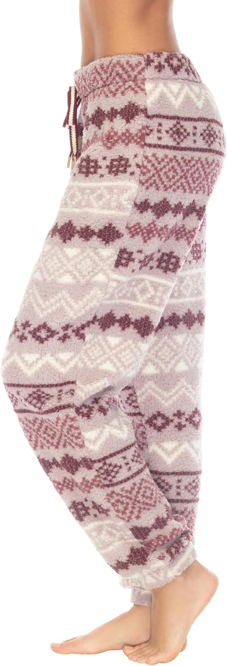 Honeydew Intimates Sherpa Cozy Night Fleece Pants in Beloved Geo