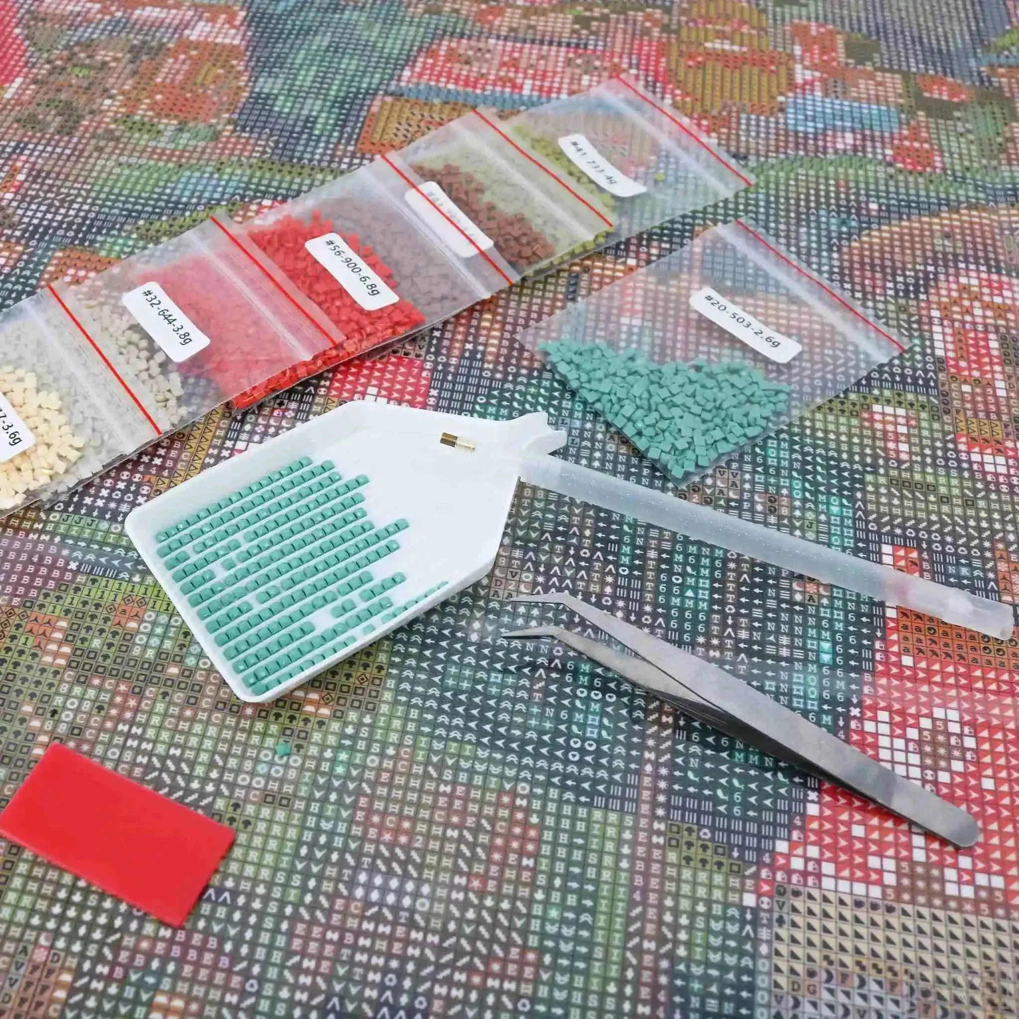 Houses in Munich - Diamond Painting