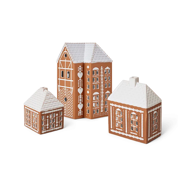 Kähler Gingerbread Lighthouse Set, 3 pcs.