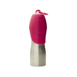 Kong H2O Insulated Stainless Steel Travel Pet Water Bottle - Pink - 25 Oz
