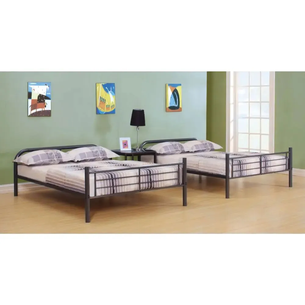 Lainey Full/Full Bunk Bed, Gunmetal