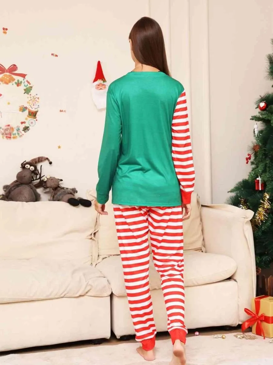 MERRY CHRISTMAS Santa and Reindeer Lounge Set