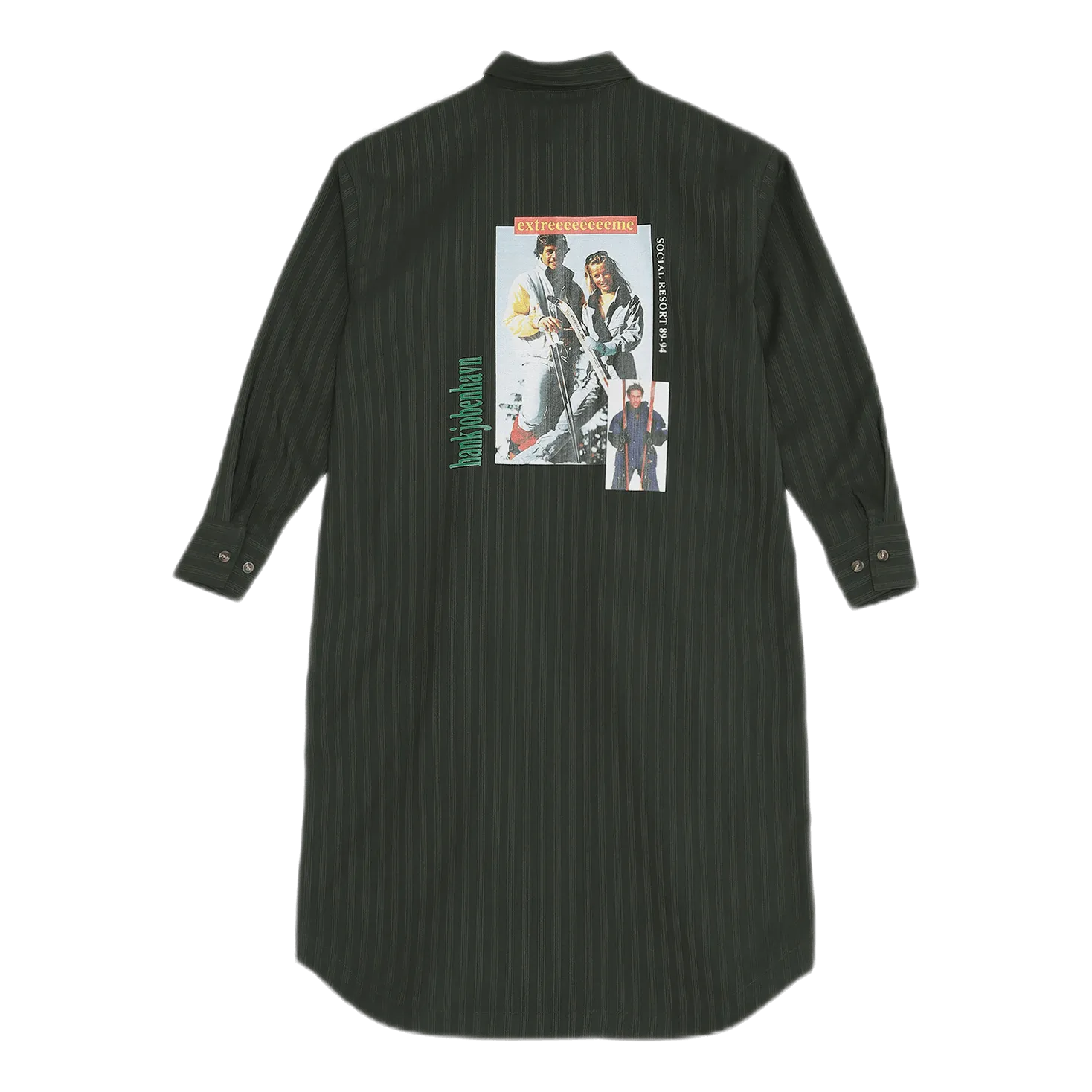 Shirt Dress Green