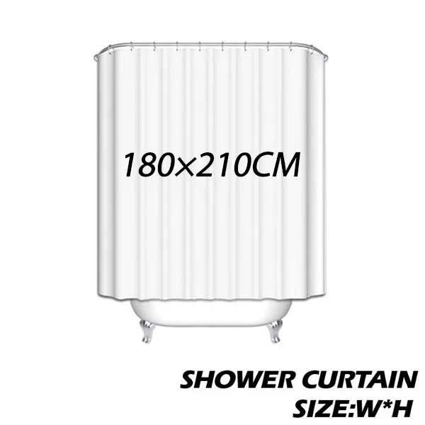 Shower Curtain Set Black China Window Red Oriental Lantern Plum Blossom Red Flower Polyester Fabric Bath Curtain Floor Mat