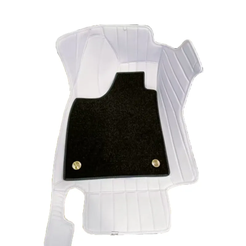 TAPTES Premium Leather Floor Mats for Model X, Best Floor Liners for Model X
