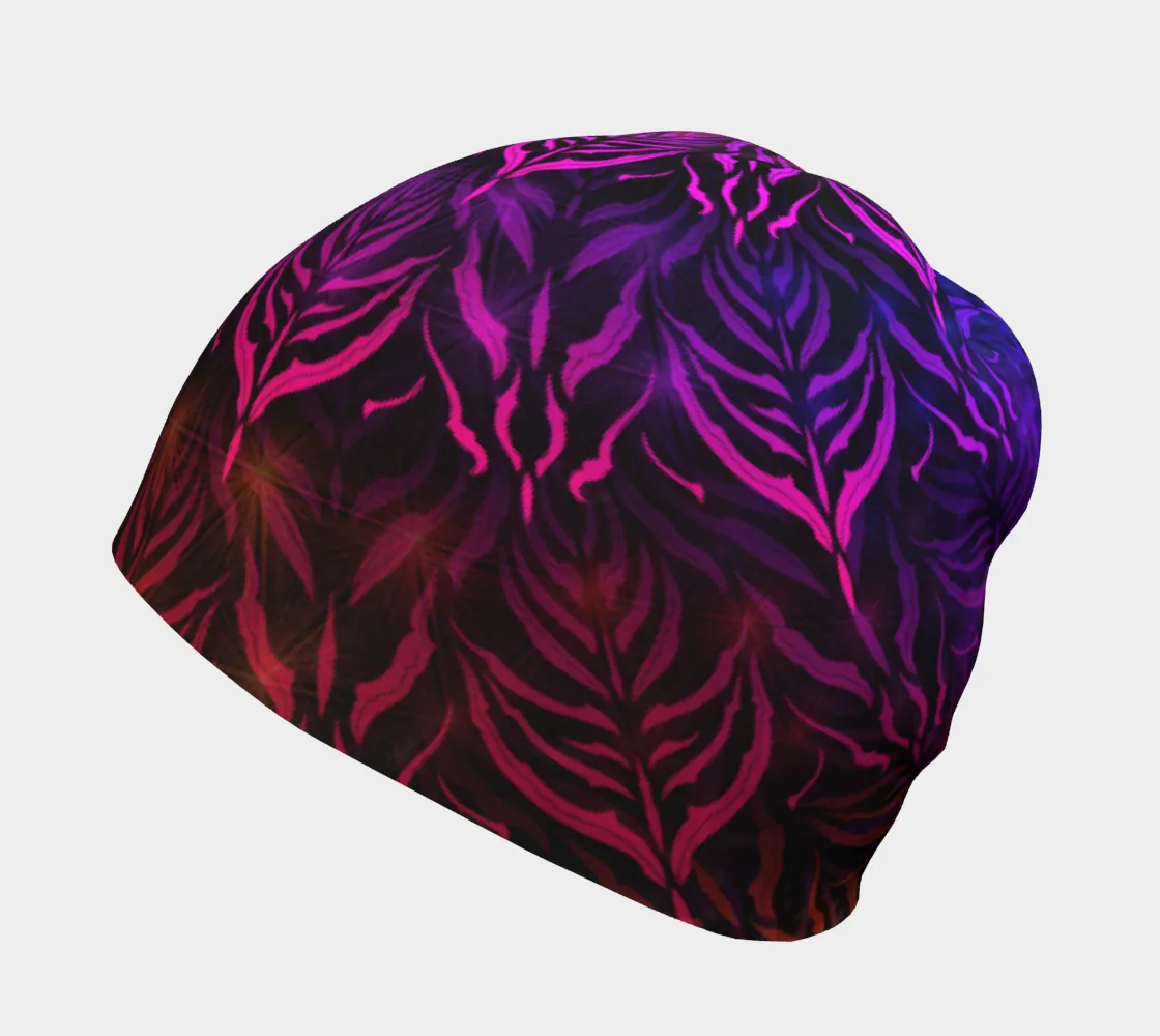 Warm Metatrons Mandala | Beanie | Yantrart Design