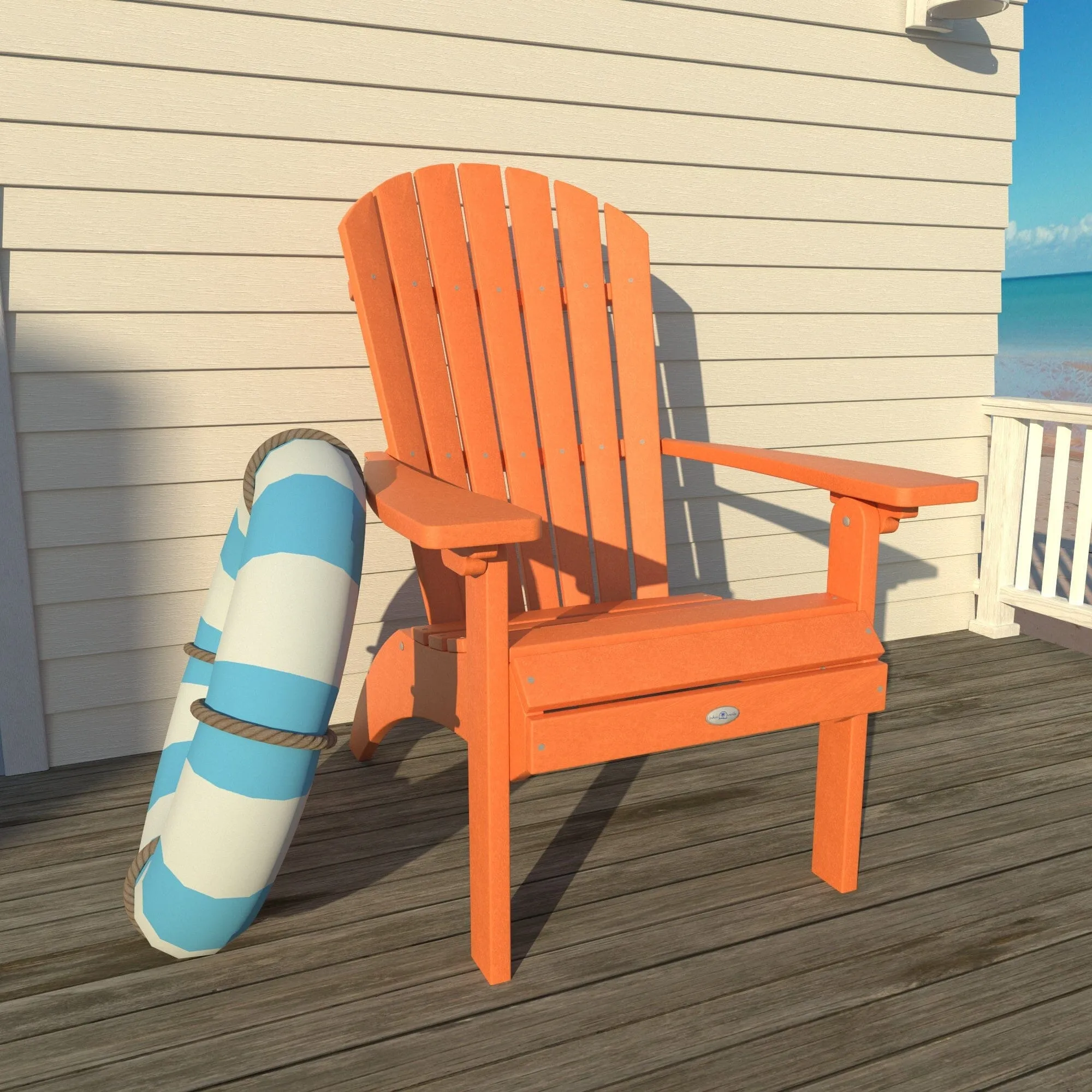Waterfall Comfort Height Adirondack Chair