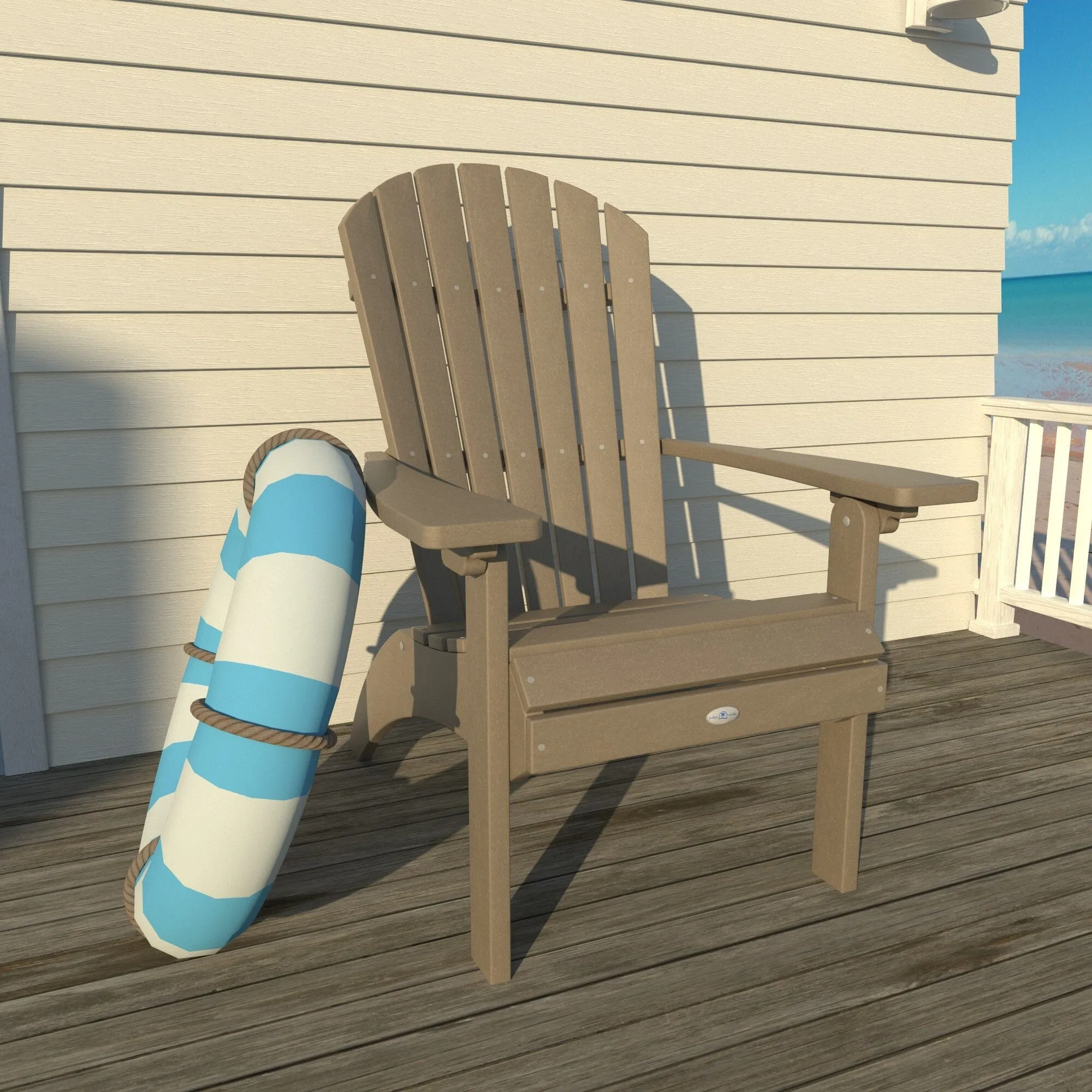 Waterfall Comfort Height Adirondack Chair