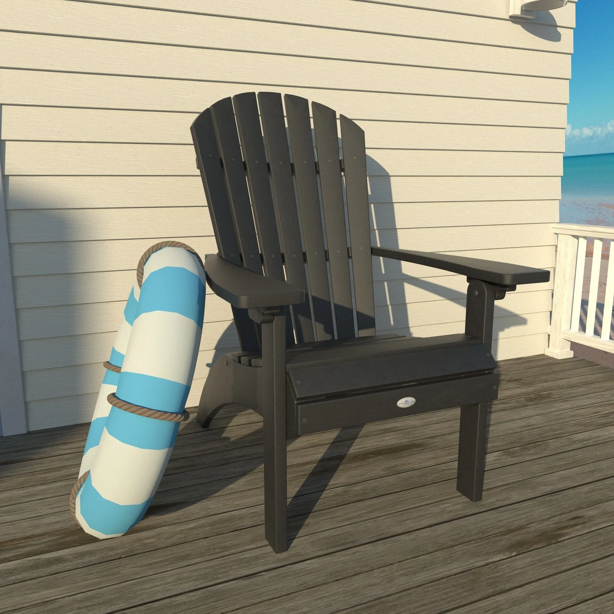 Waterfall Comfort Height Adirondack Chair