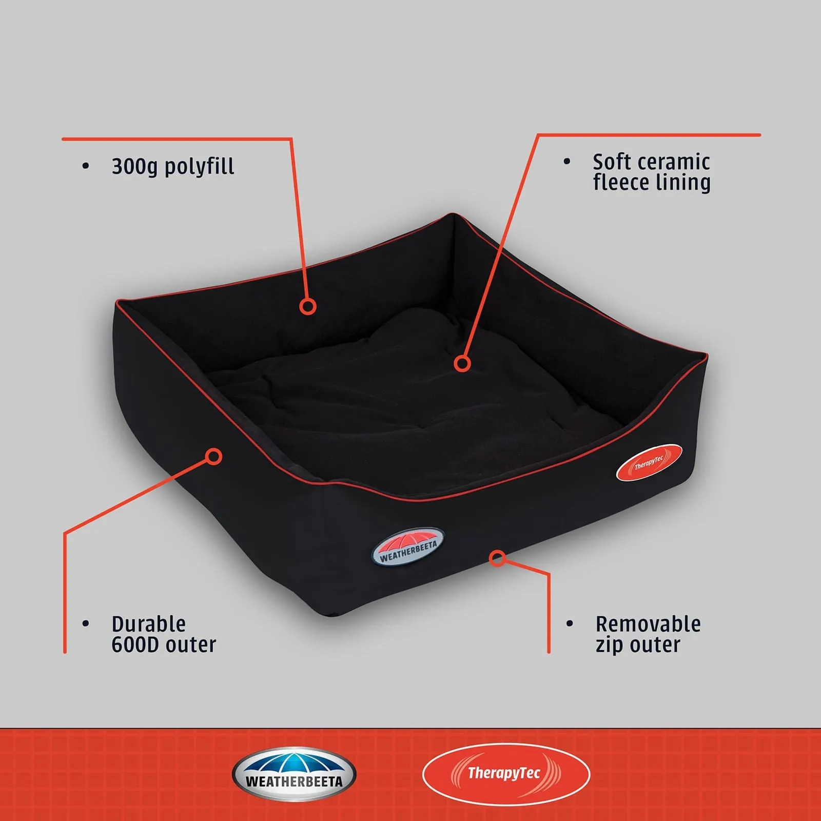 WeatherBeeta TherapyTec Dog Bed