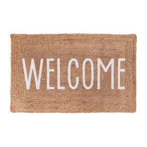 Welcome Jute Braided Rug