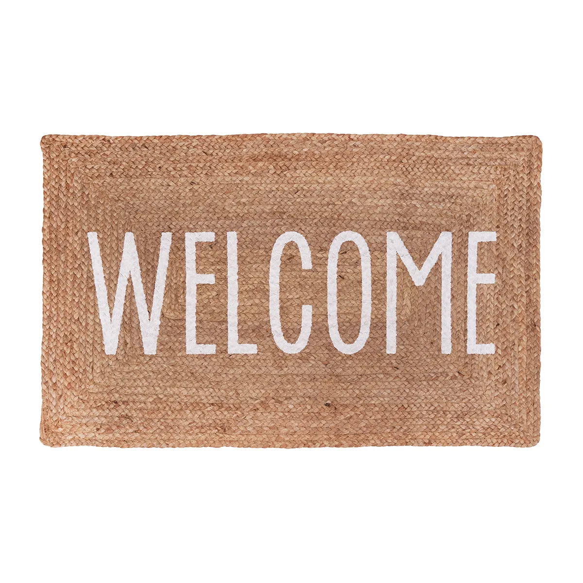Welcome Jute Braided Rug