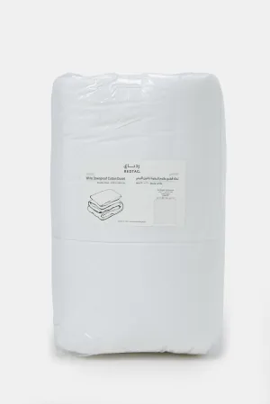 White Cotton Duvet (Double Size)