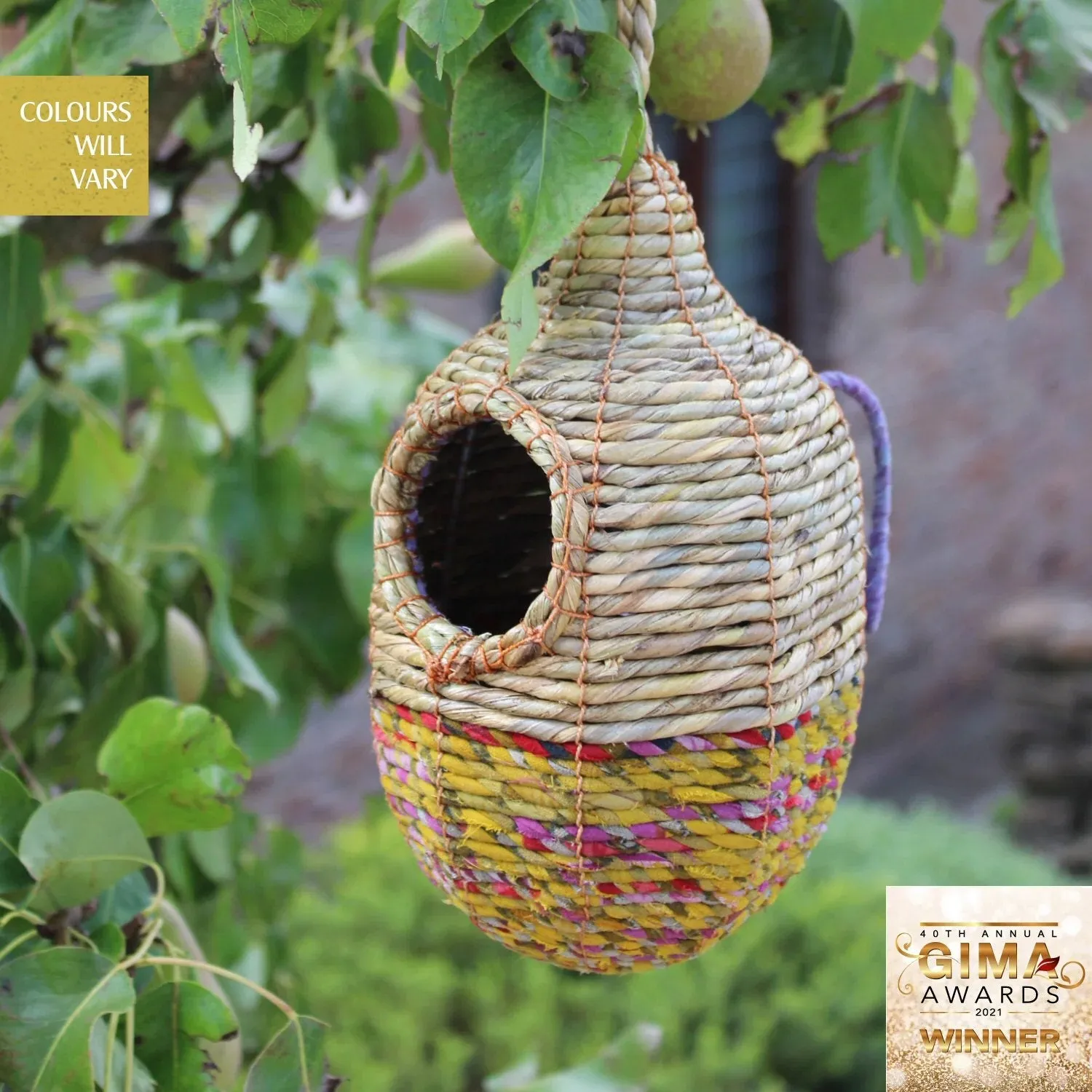 Wildlife World 21cm Shesali Artisan Bird Nester