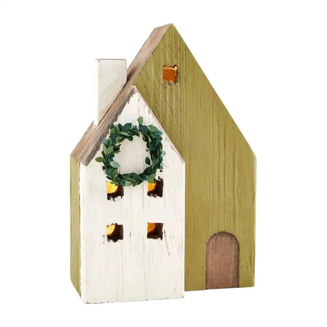 Wood Christmas Houses